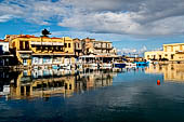 The Venetian inner harbour, the most attractive part of Rethimnon. s waterfront. 